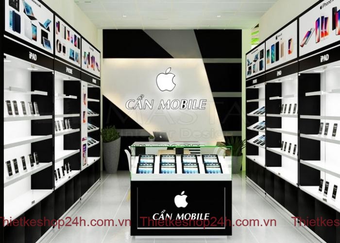 Thiết kế shop điện thoại tại Hà Nội